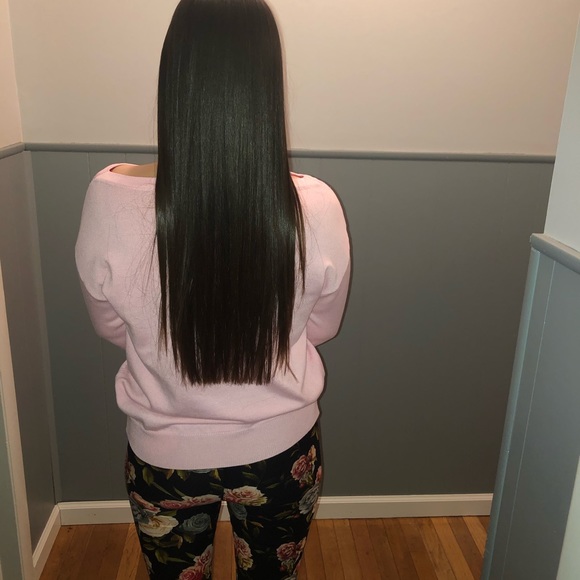 Floral Rose Print Leggings - Picture 2 of 6